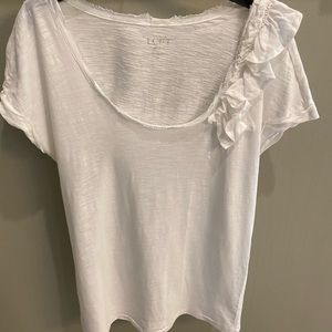 White short sleeve Loft shirt